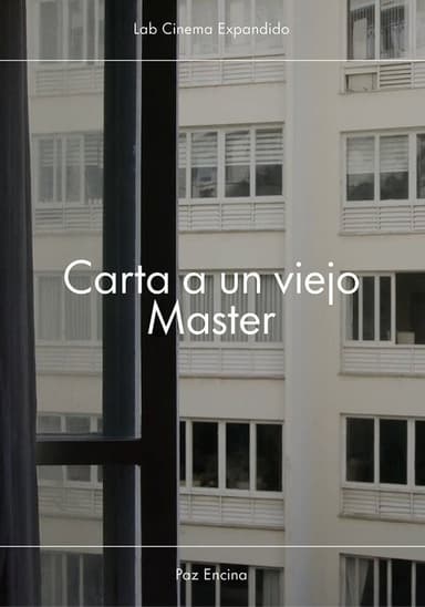 Carta a un Viejo Master poster