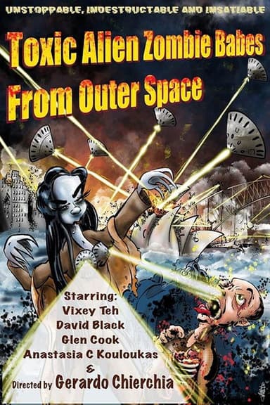 Toxic Alien Zombie Babes from Outer Space poster