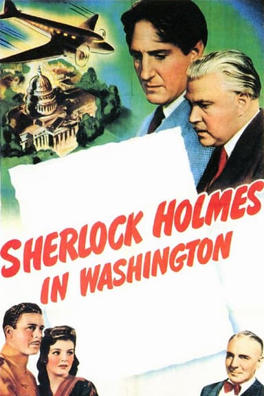 Sherlock Holmes in Washington poster