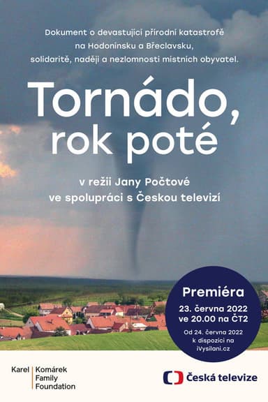 Tornado, a year later poster