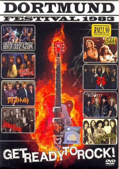 1983 Dortmund Pop Rock Festival poster