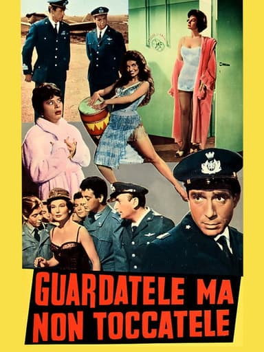 Guardatele ma non toccatele poster