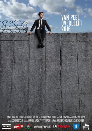 Michael Van Peel: Van Peel Overleeft 2016 poster