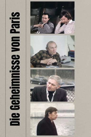 Die Geheimnisse von Paris poster
