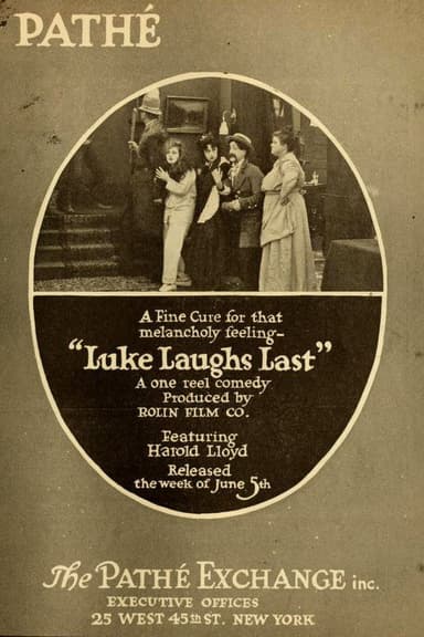 Luke Laughs Last poster
