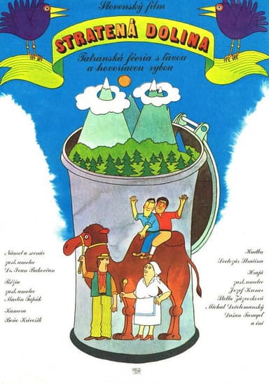 Stratená dolina poster