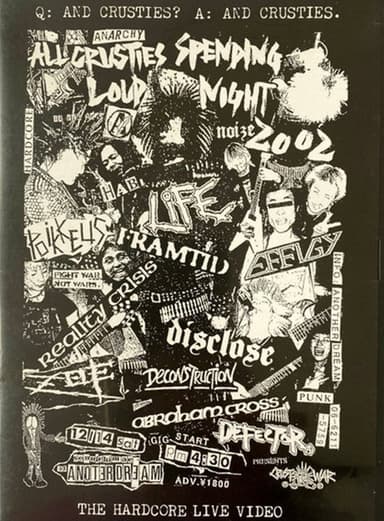 All Crusties Spending Loud Night 2002 poster