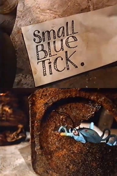 Small Blue Tick. poster
