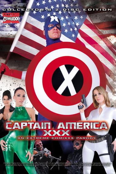 Captain America XXX： An Extreme Comixxx Parody poster