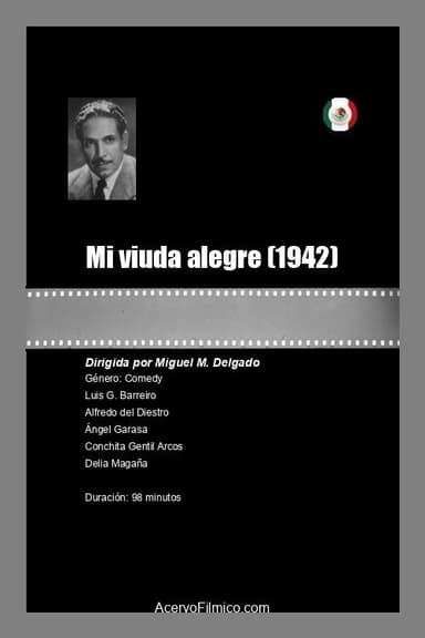 Mi viuda alegre poster