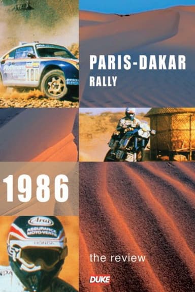 Paris-Dakar Rally 1986 poster