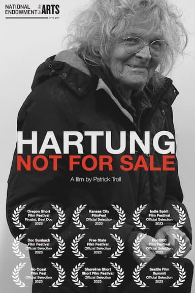 Hartung: Not for Sale poster