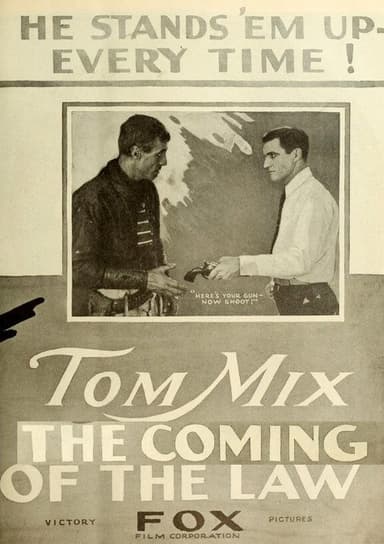 The Coming of the Law poster