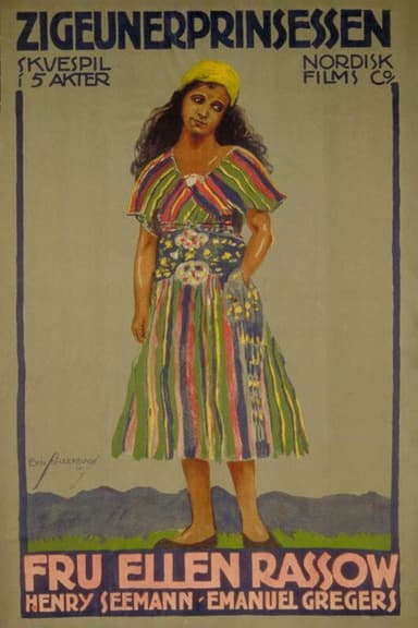 Zigeunerprinsessen poster