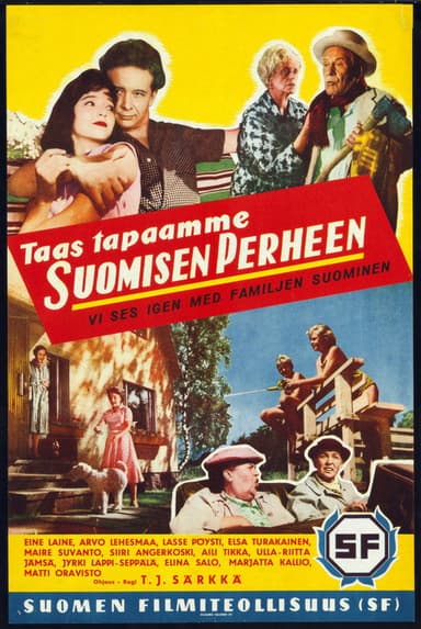 Taas tapaamme Suomisen perheen poster