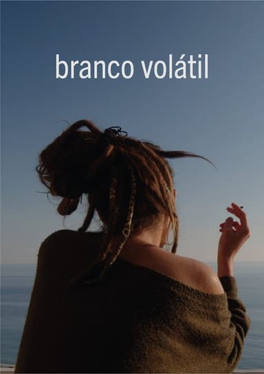 volatile white poster