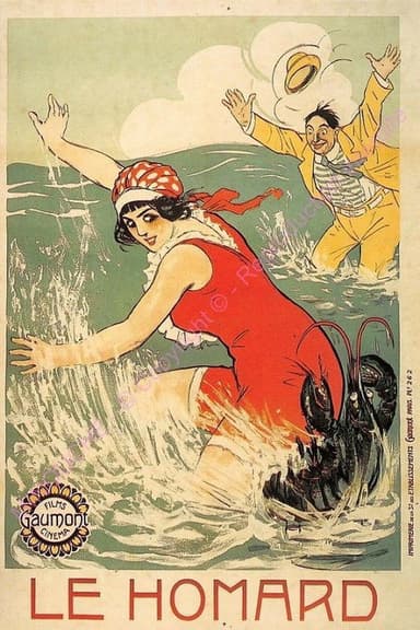 Le homard poster