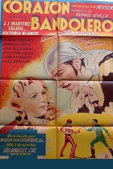 Corazón bandolero poster