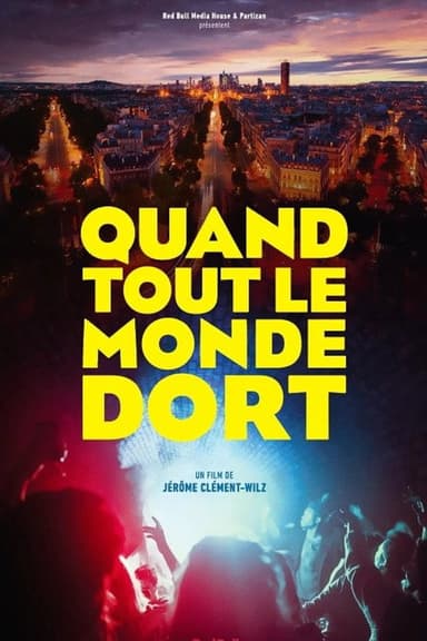 Quand tout le monde dort poster