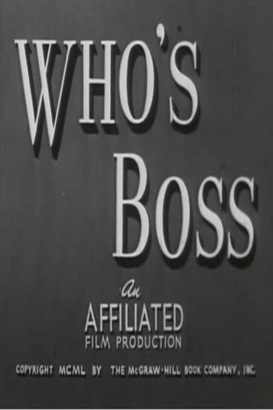 Who's Boss? poster