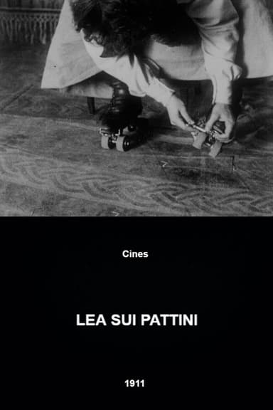 Lea on Rollerskates poster