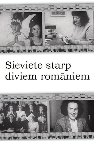Sieviete starp diviem romāniem poster