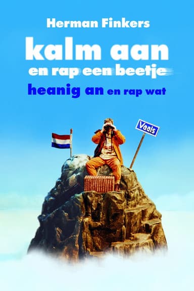 Herman Finkers: Take it easy, on the double poster
