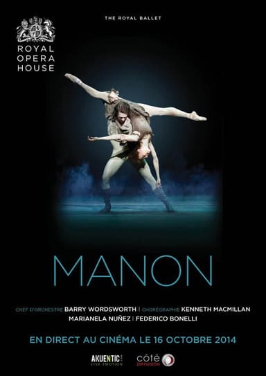 Royal Ballet: Manon poster