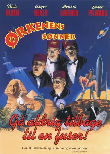 Ørkenens Sønner: Gå aldrig tilbage til en fuser poster
