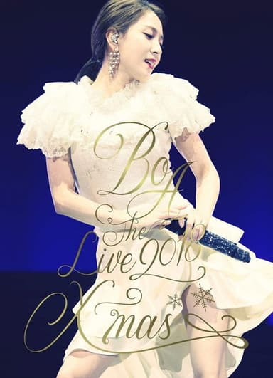BoA THE LIVE 2018 "X'mas" poster