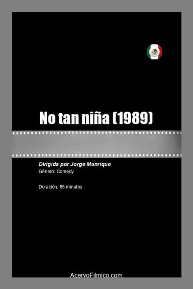 No tan niña poster