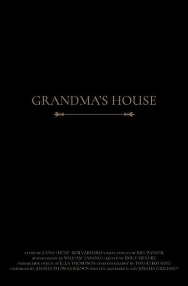 Grandma's House poster