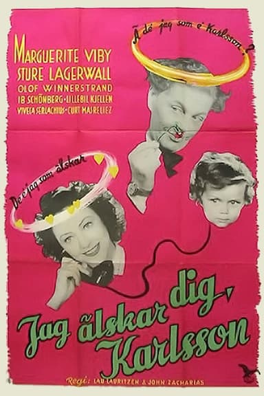 I Love You Karlsson poster