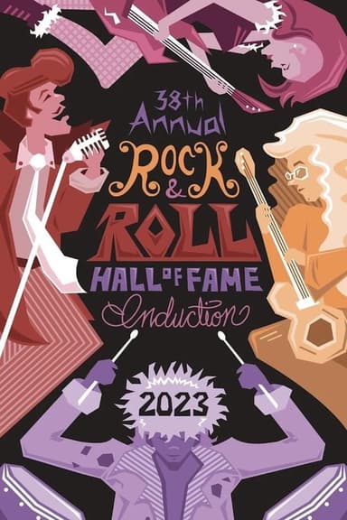 2023 Rock & Roll Hall of Fame Induction Ceremony poster