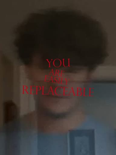 You Are Easily Replaceable poster