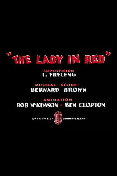 The Lady in Red poster