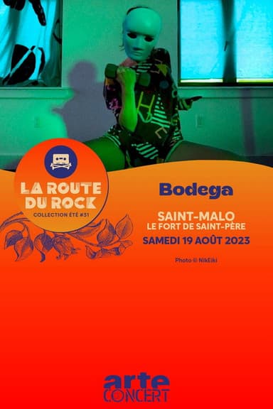 Bodega - Route du Rock 2023 poster