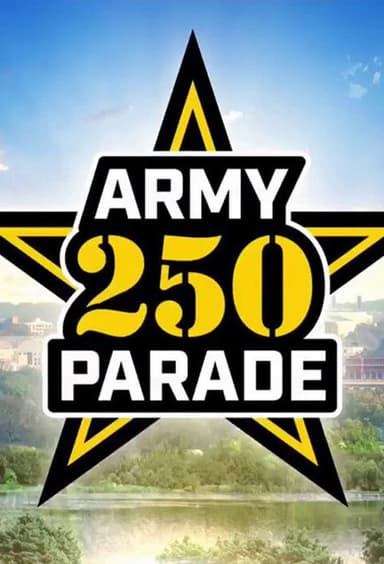 Army 250 Parade poster