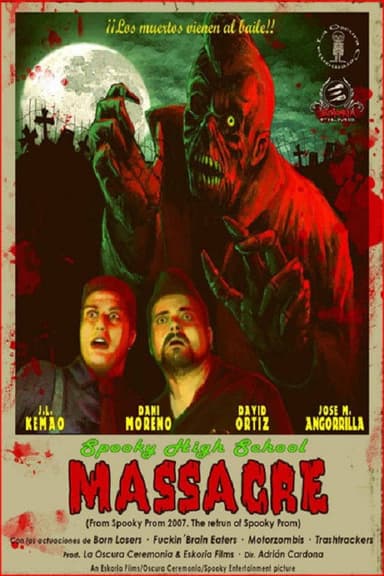 Spooky High School Massacre poster