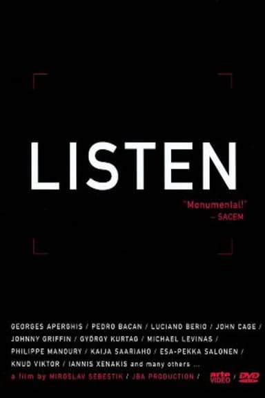 Listen poster