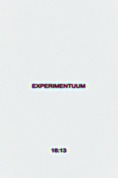 Experimentuum poster