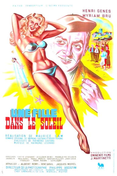 Une fille dans le soleil poster