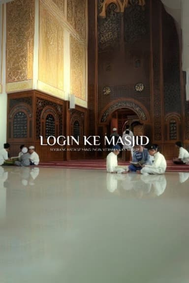 Login ke Masjid poster
