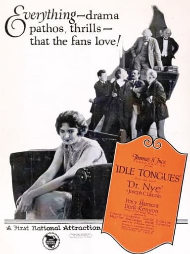 Idle Tongues poster