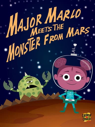 Major Marlo Meets the Monster From Mars poster