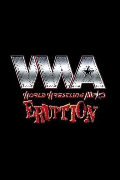 WWA The Eruption poster