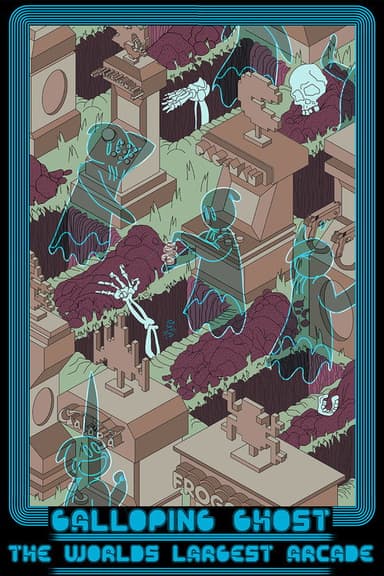 Galloping Ghost - The World's Largest Arcade poster