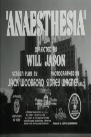 Anaesthesia poster