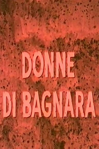 Donne di Bagnara poster