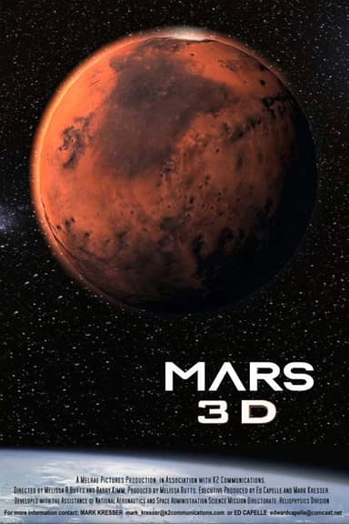Mars 3D poster